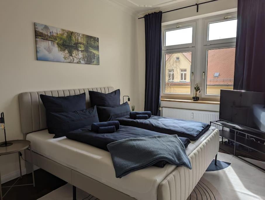 Vilipa-Apartments No.5 I Baumwollspinnerei I Kunstkraftwerk - 75M² I Balkon I Smart-Tv I Bad Mit Fussbodenheizung Λειψία Εξωτερικό φωτογραφία